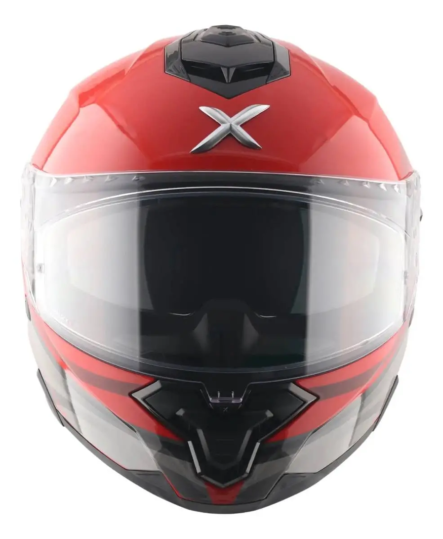 Casco Moto Axor Brutale Doble Visor Con Pinlock Incorporado Doble Alerón