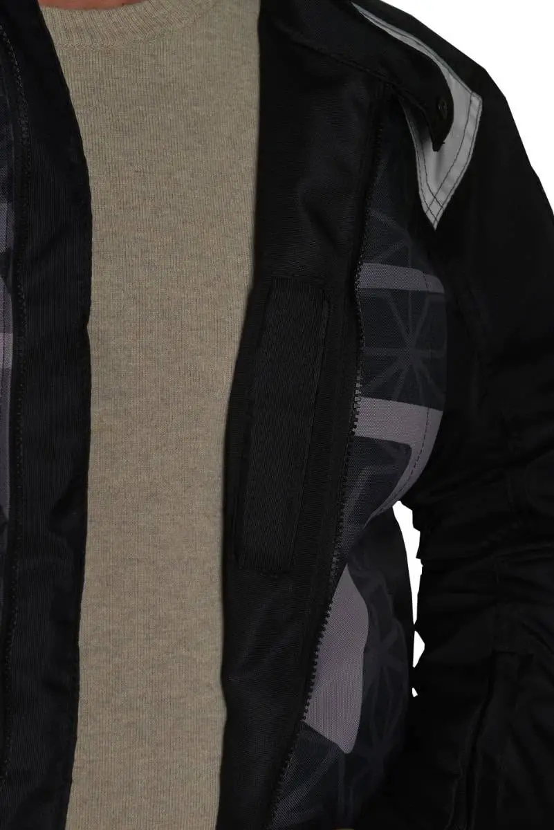 Campera Moto Vertigo Cordura Con Protecciones