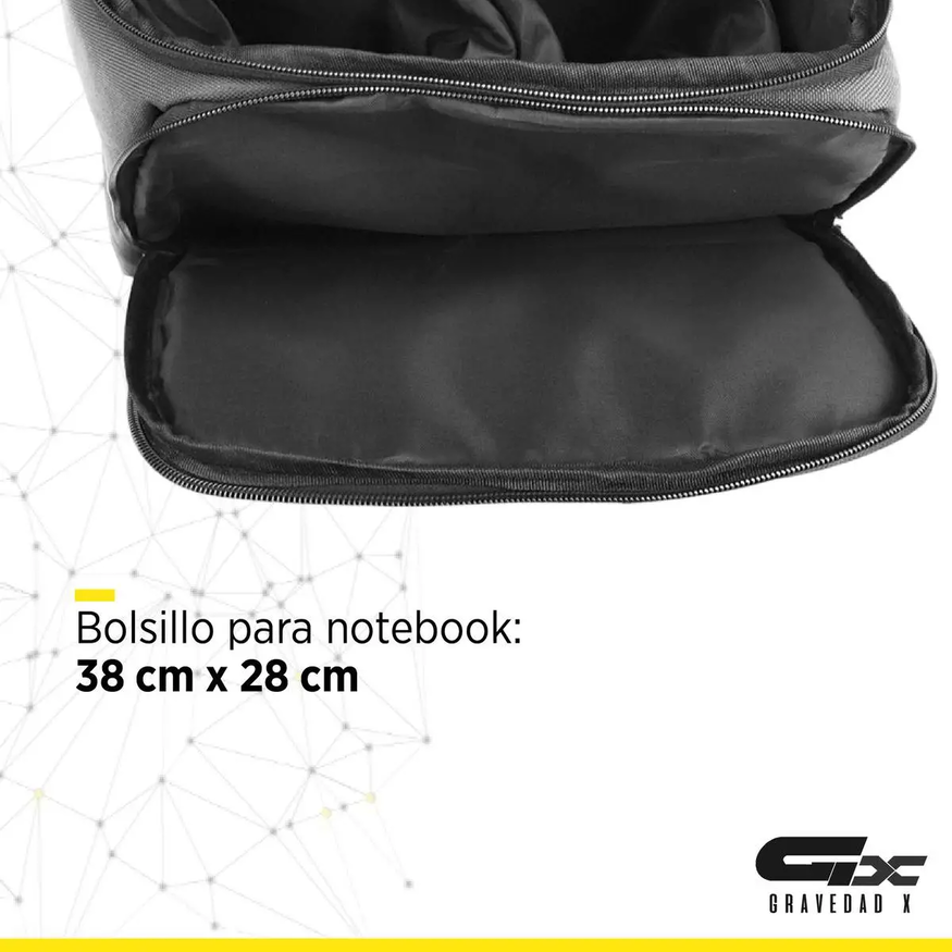 Mochila Matera Porta Notebook Impermeable Viajes