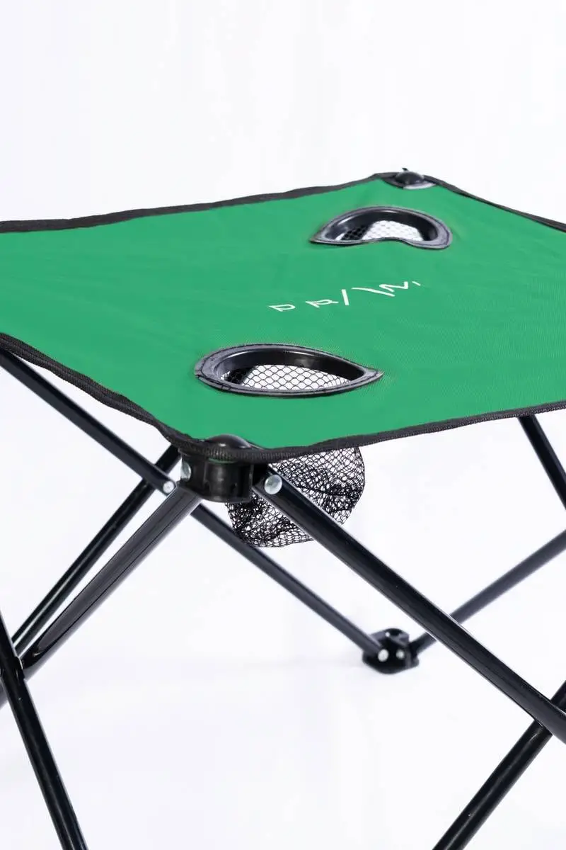 Set Mesa Plegable Camping Infantil + 2 Bancos