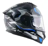 Casco Moto Vertigo Integral Zap Volt Doble Visor Alerón