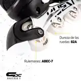 Rollers Patin Aluminio Extensible Rueda Pu