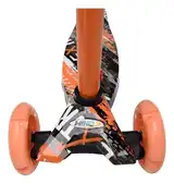 Monopatín Infantil Wind Rainbow 3 Ruedas Led Aluminio