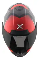 Casco Moto Integral Axor Saber Shadow Doble Certificación