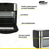 Horno Air Fryer Freidora 16l Grill Multifunción