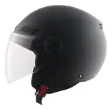 Casco Moto Abierto Con Visor Axor Kioto Solid Doble Certificación