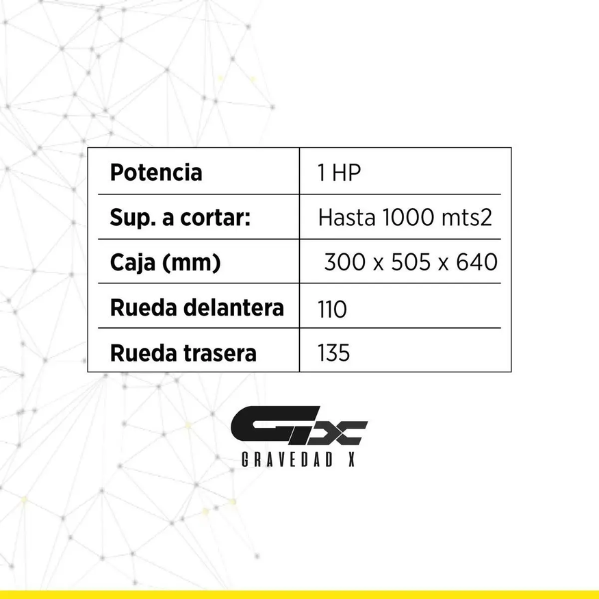 Cortadora Césped Eléctrica 6 Posiciones Canasto