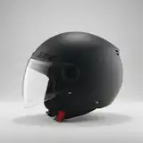 Casco Moto Abierto Con Visor Axor Kioto Solid Doble Certificación
