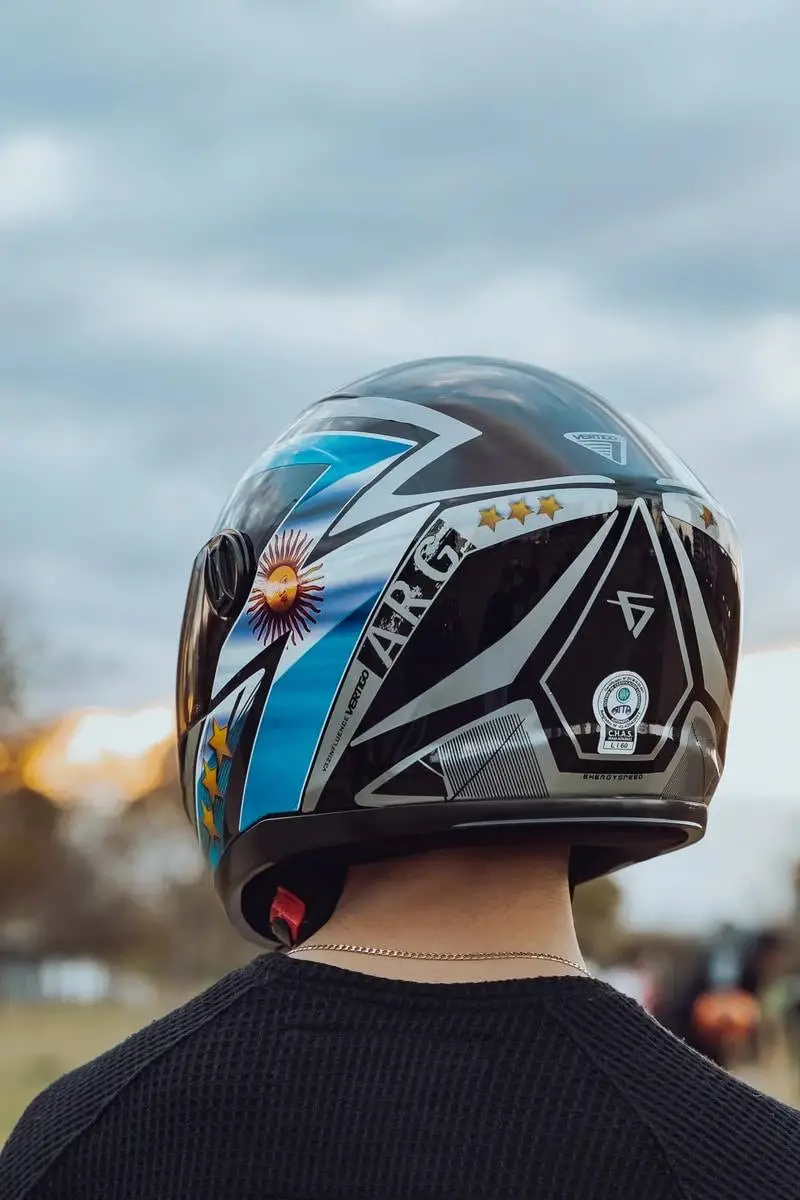 Casco Moto Vertigo V32 Ed Limitada Argentina