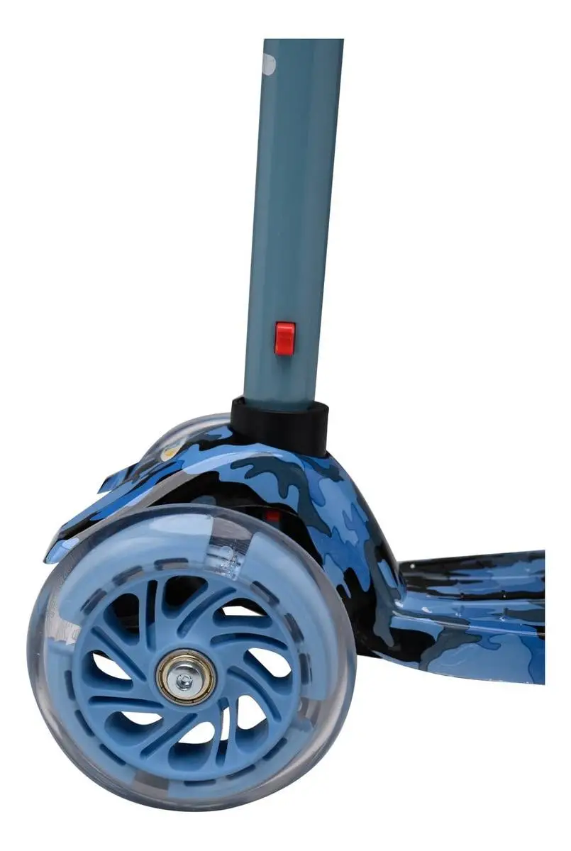 Monopatín Infantil Wind Rainbow 3 Ruedas Led Aluminio