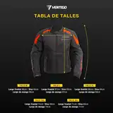 Campera Vertigo Cordura Desmontable Protecciones