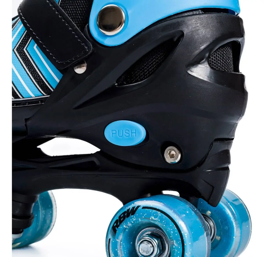 Patines Niños 4 Ruedas Extensible Ajustables Rainbow