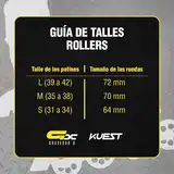 Rollers Patin Aluminio Extensible Rueda Pu