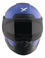 Casco Moto Integral Axor Saber Shadow Doble Certificación