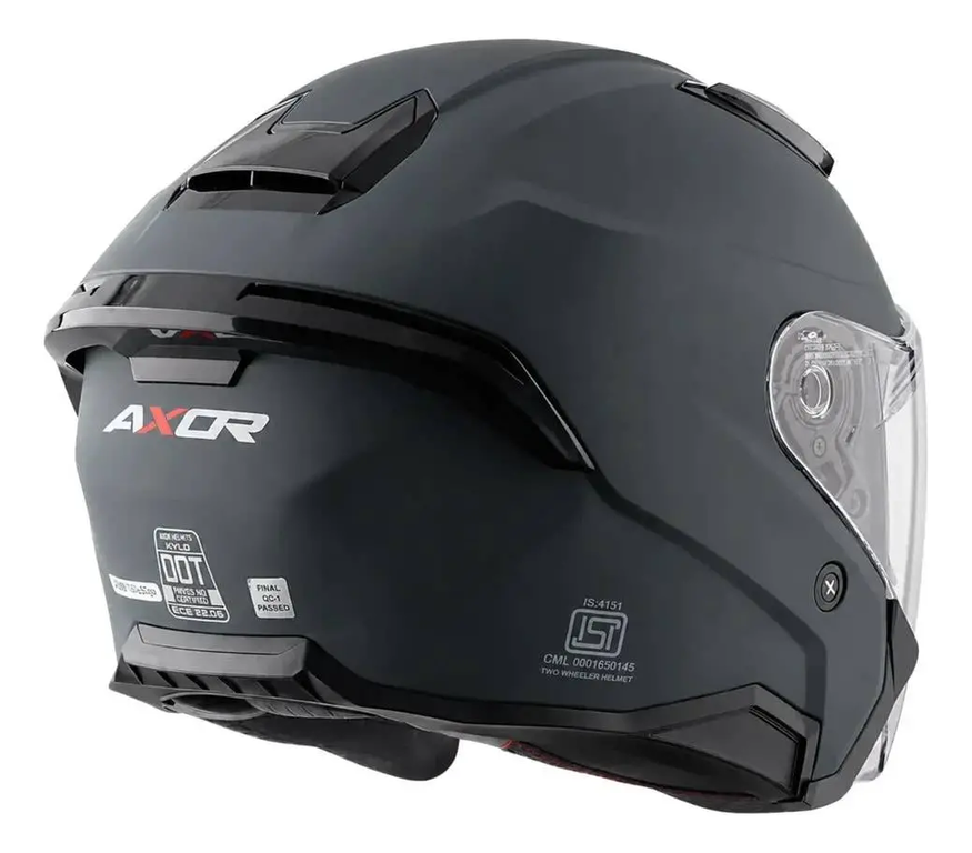 Casco Moto Abierto Axor Kylo Doble Visor Doble Certificación